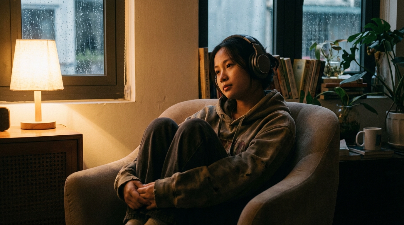 Khoảnh khắc người trẻ Việt Nam lắng nghe truyện audio trong yên tĩnh