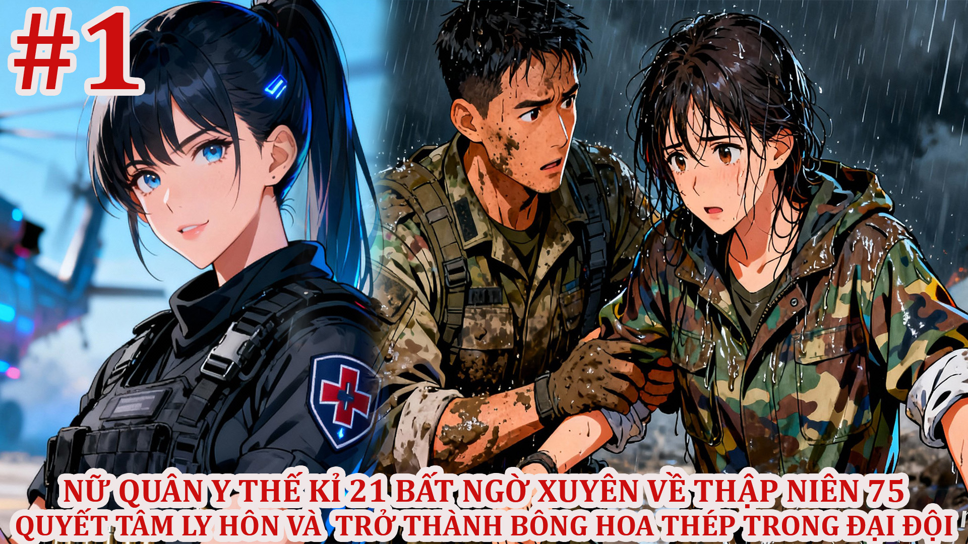 Nữ Quân Y Bất Ngờ Xuyên Về Thập Niên 75 Quyết Tâm Ly Hôn Và Trở Thành Bông Hoa Thép Trong Đại Đội thumbnail