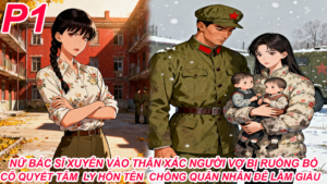 NỮ BÁC SĨ XUYÊN VÀO THÂN NGƯỜI VỢ BỊ RUỒNG BỎ CÔ QUYẾT TÂM  LY HÔN TÊN  CHỒNG QUÂN NHÂN ĐẺ LÀM GIÀU cover