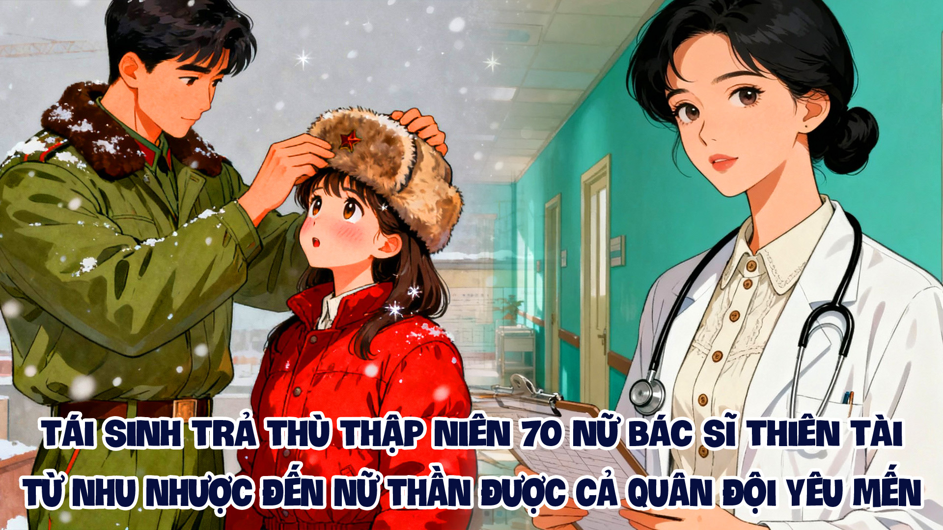 Tái Sinh Thập Niên 70 Nữ Bác Sĩ thiên Tài Từ Nhu Nhược Đến Nữ Thần Được Cả Quân Đội Yêu Mến thumbnail