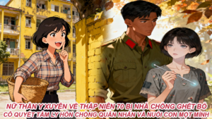 NỮ THẦN Y XUYÊN VỀ NĂM 70 BỊ NHÀ CHỒNG GHÉT BỎ CÔ QUYẾT TÂM LY HÔN CHỒNG QUÂN NHÂN VÀ TỰ NUÔI CON cover