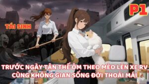 TÁI SINH TRƯỚC TẬN THẾ TÔI ÔM THEO MÈO YÊU LÊN CHIẾC XE RV CÙNG KHÔNG GIAN SỐNG CUỘC ĐỜI THOẢI MÁI cover