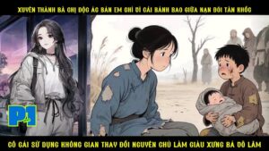 XUYÊN THÀNH CHỊ CẢ ĐỘC ÁC BÁN EM LẤY BÁNH BAO GIỮA NẠN ĐÓI, CÔ GÁI DÙNG KHÔNG GIAN LÀM GIÀU cover