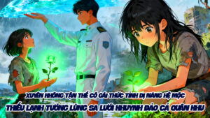 Xuyên Không Tận Thế Cô Gái Thức Tỉnh Dị Năng Hệ Mộc Khiến Thiếu Tướng Lạnh Lùng Si Mê cover