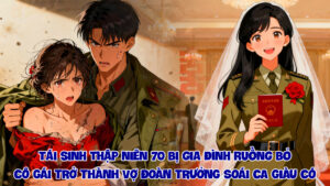 TÁI SINH TRỞ LẠI NĂM 70 BỊ GIA ĐÌNH RUỒNG BỎ CÔ GÁI TRỞ THÀNH VỢ ĐOÀN TRƯỞNG SOÁI CA GIÀU CÓ cover