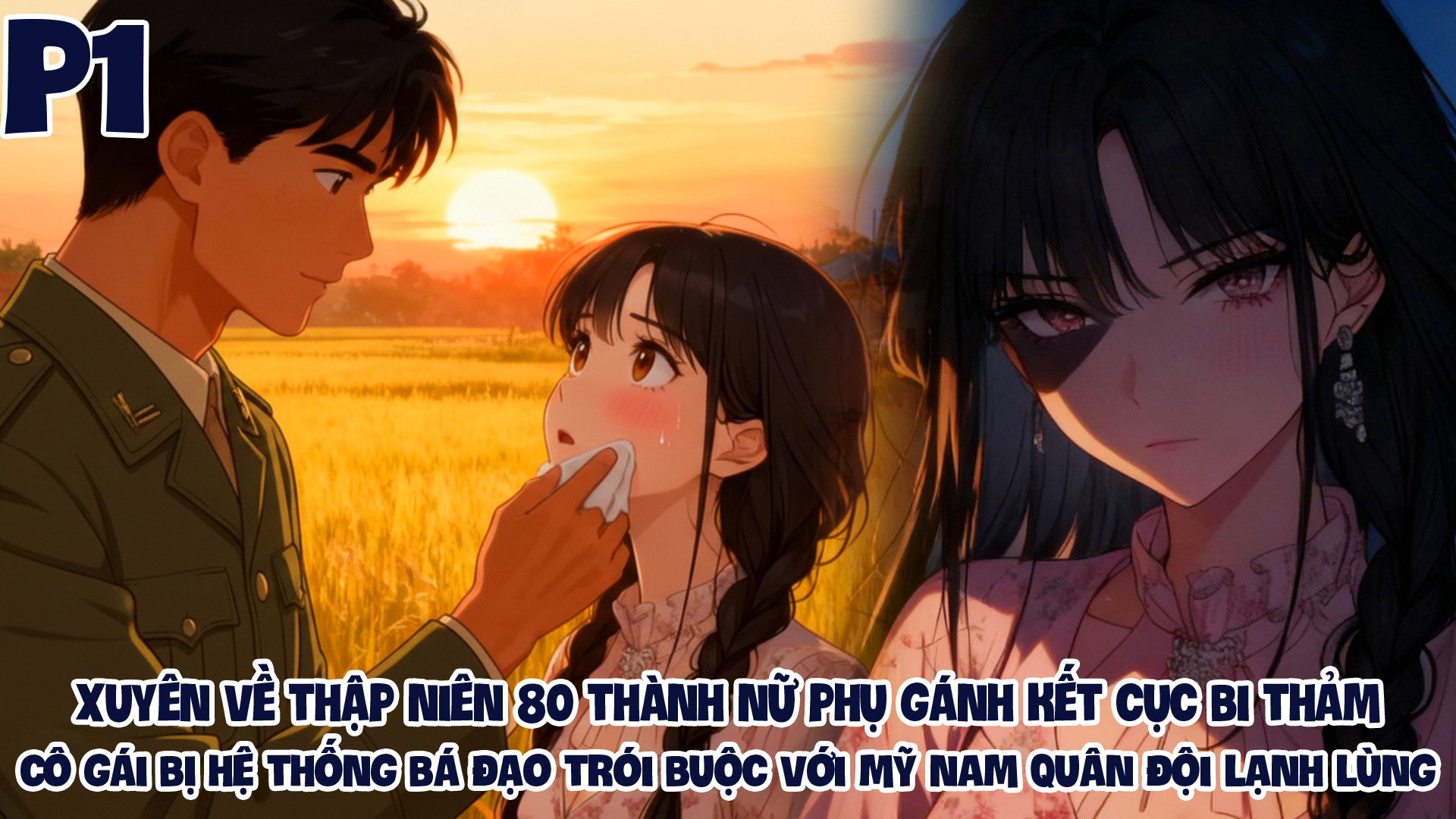 Xuyên Thành Nữ Phụ Phản Diện Gánh Kết Cục Bi Thảm Bị Hệ Thống Trói Buộc Với Mỹ Nam Quân Đội thumbnail