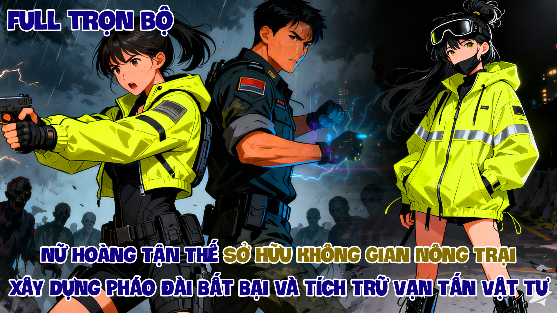 Nữ Hoàng Tận Thế Sở Hữu Không Gian Nông Trại: Xây Dựng Pháo Đài Bất Bại Và Tích Trữ Vạn Tấn Vật Tư thumbnail