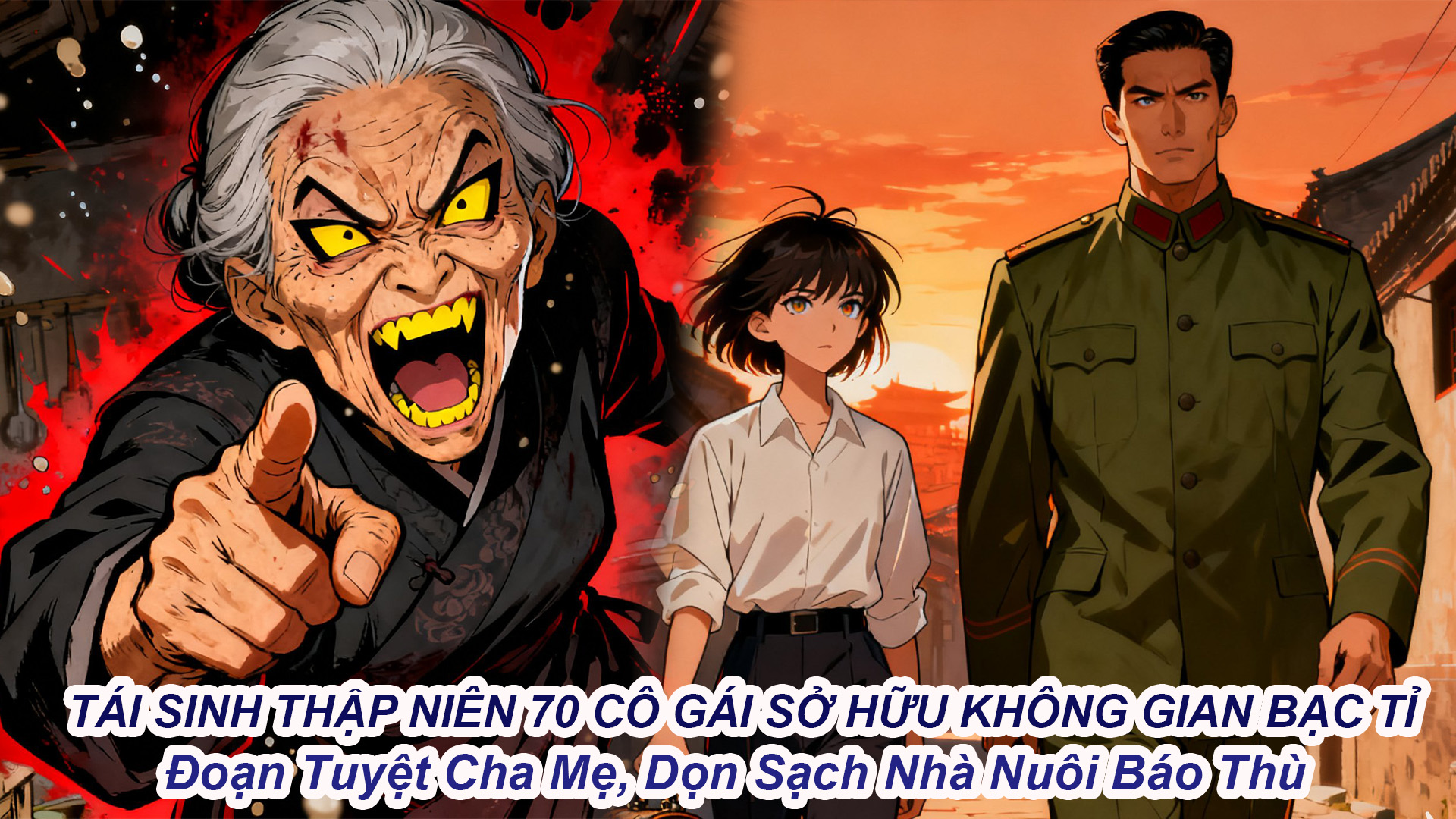 Tái Sinh Thập Niên 70 Cô Gái Sở Hữu Không Gian Bạc Tỉ Đoạn Tuyệt Cha Mẹ Dọn Sạch Nhà Nuôi Báo Thù thumbnail