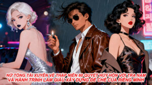 Nữ Tổng Tài Xuyên Về Thập Niên 80 Quyết Hủy Hôn Với Tra Nam Và Hành Trình Làm Giàu Xây Dựng Đế Chế Của Riêng Mình cover