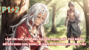 BÀ LÃO XUYÊN ĐẾN THẾ GIỚI KHÁC, TÔI CỨU MỘT THÚ NHÂN, SINH CON CHO HẮN XONG LIỀN BỊ HẮN ĐÁ cover