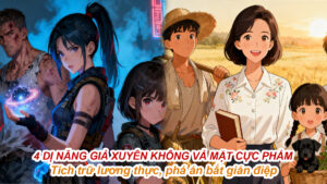 MANG THEO DỊ NĂNG XUYÊN VỀ THẬP NIÊN 50 CÔ GÁI LY HÔN CHỒNG SĨ QUAN MANG THEO 3 EM TRAI LÀM GIÀU THỜI BAO CẤP cover