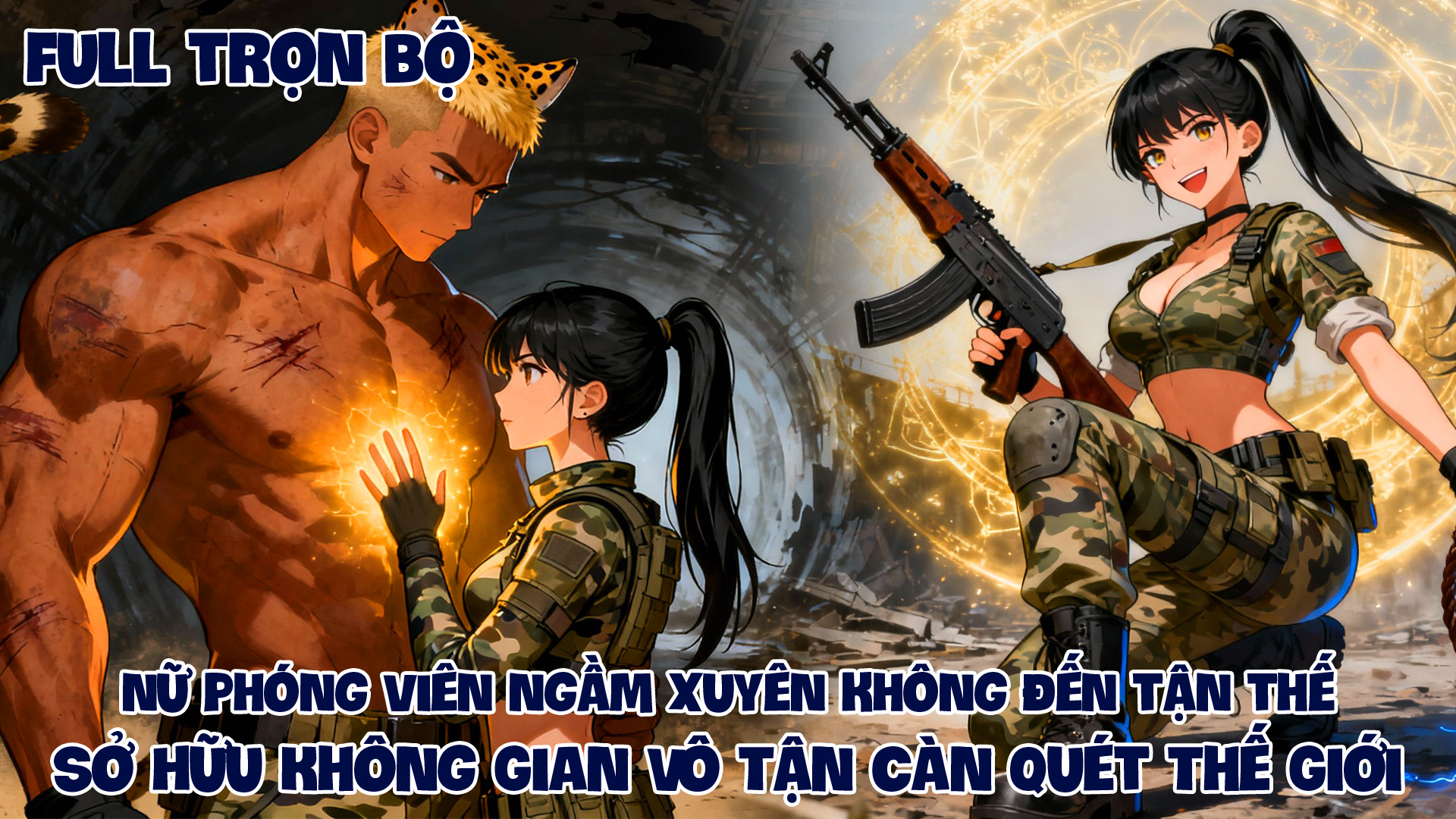 NỮ PHÓNG VIÊN NGẦM XUYÊN KHÔNG ĐẾN TẬN THẾ SỞ HỮU KHÔNG GIAN VÔ TẬN CÀN QUÉT THẾ GIỚI thumbnail