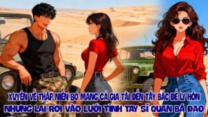 Xuyên Về Thập Niên 80 Mang Cả Gia Tài Đến Tây Bắc Để Bỏ Chồng Nhưng Lại Rơi Vào Tay Sĩ Quan Bá Đạo cover