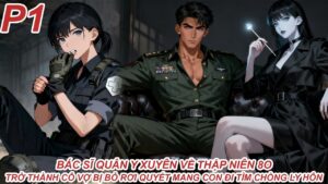 Bác Sĩ Quân Y Xuyên Về Thập Niên 80 Trở Thành Cô Vợ Bị Bỏ Rơi Quyết Mang Con Đi Tìm Chồng Ly Hôn cover