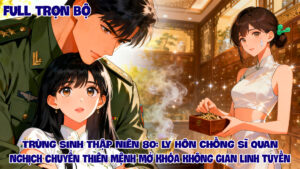 Trùng Sinh Thập NIên 80 Ly Hôn Chồng Sĩ Quan Cô Gái Mở Khóa Bàn Tay Vàng Khuấy Đảo Quân Khu cover