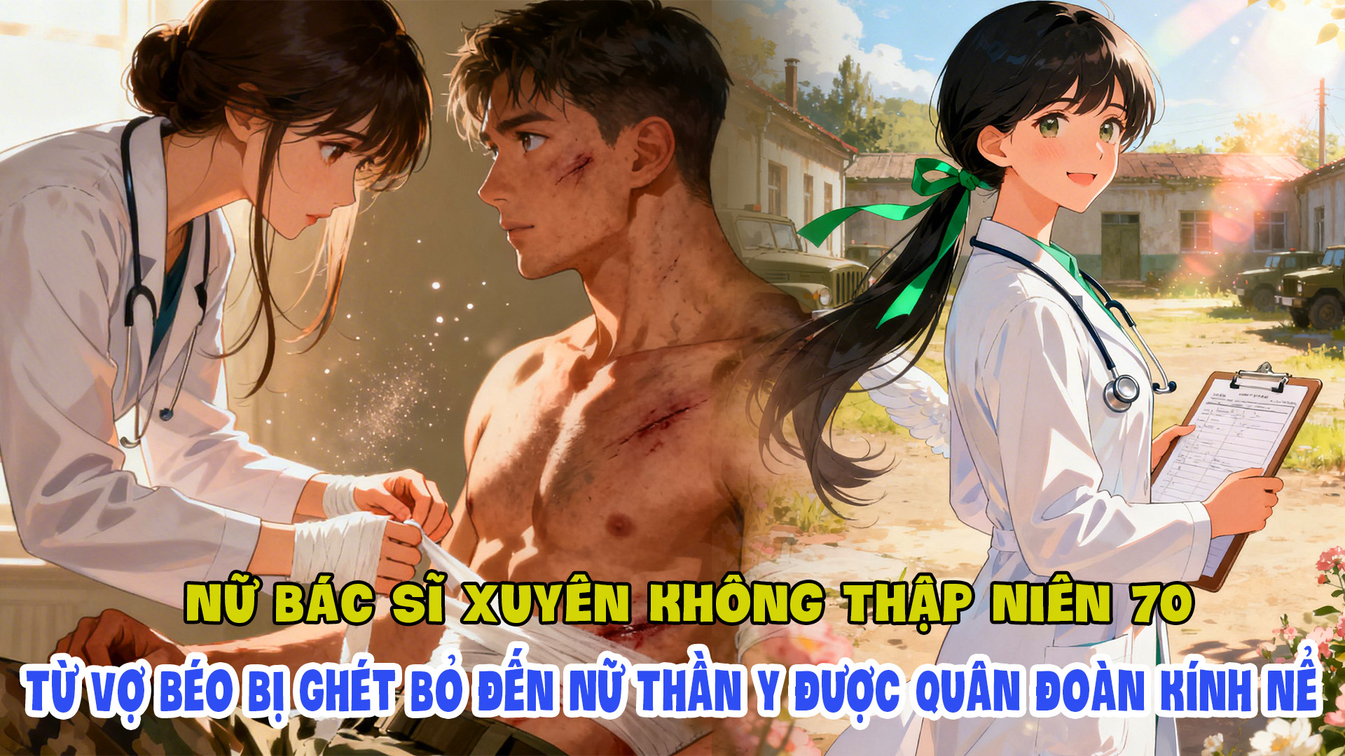 Nữ Bác Sĩ Xuyên Không Thập Niên 70 Từ Vợ Béo Bị Ghét Bỏ Đến Nữ Thần Y Được Quân Khu Kính Nể thumbnail