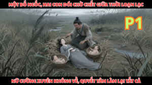 CÔ GÁI NỮ CƯỜNG XUYÊN VỀ NẠN ĐÓI, CÔ QUYẾT TÂM LÀM LẠI ĐỂ CỨU ĐƯỢC BỐ VÀ HAI ĐỨA CON cover