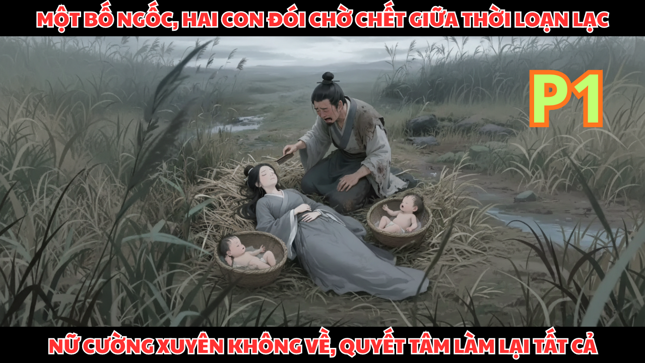 CÔ GÁI NỮ CƯỜNG XUYÊN VỀ NẠN ĐÓI, CÔ QUYẾT TÂM LÀM LẠI ĐỂ CỨU ĐƯỢC BỐ VÀ HAI ĐỨA CON thumbnail