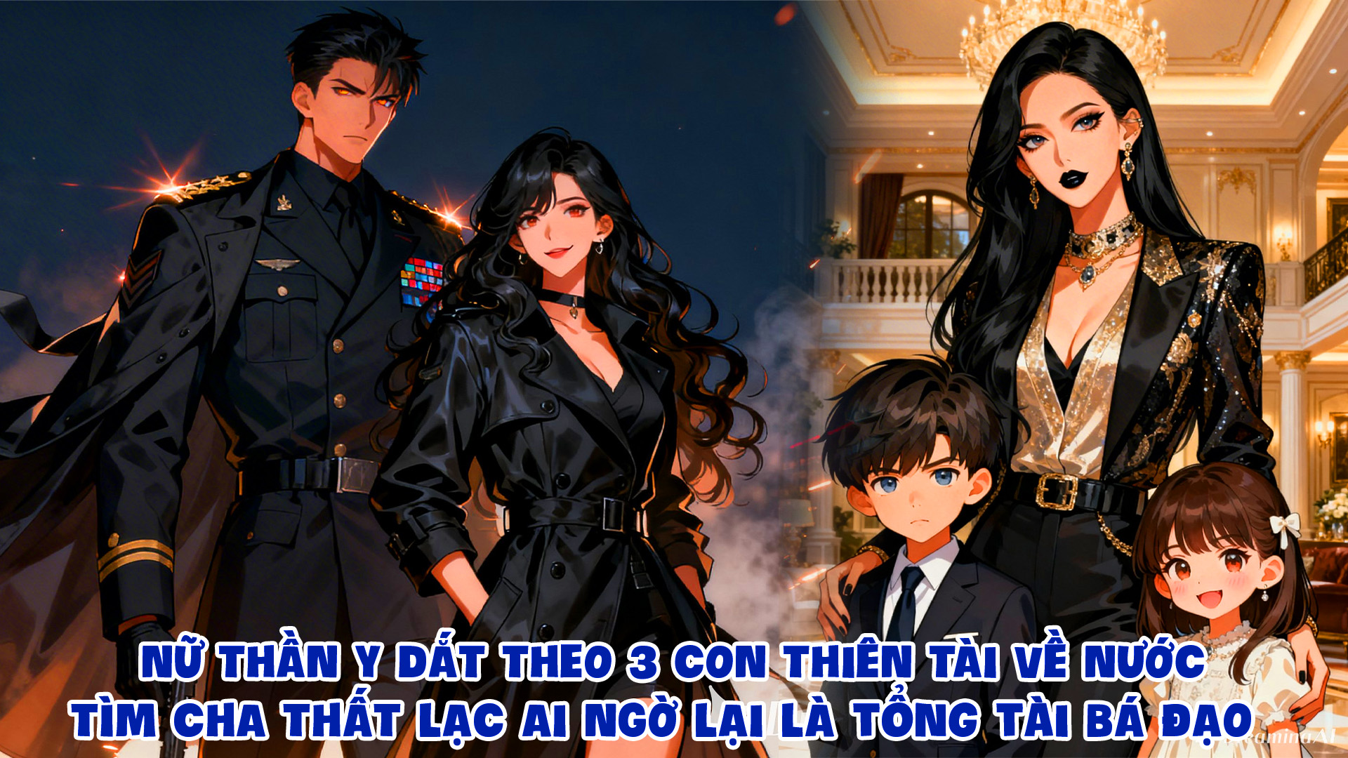 NỮ THẦN Y DẮT THEO 3 CON THIÊN TÀI VỀ NƯỚC TÌM CHA THẤT LẠC AI NGỜ LẠI LÀ ÔNG TRÙM BÁ ĐẠO thumbnail