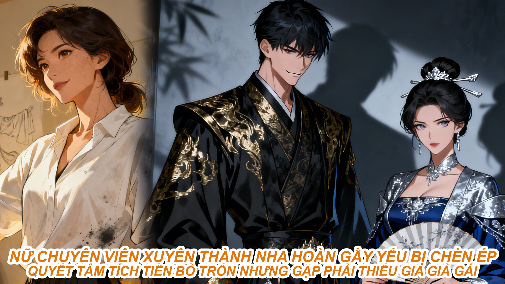 NỮ CHUYÊN VIÊN XUYÊN THÀNH NHA HOÀN GẦY YẾU BỊ CHÈN ÉP QUYẾT  TÍCH TIỀN BỎ TRỐN NHƯNG GẶP PHẢI THIẾU GIA GIẢ GÁI thumbnail