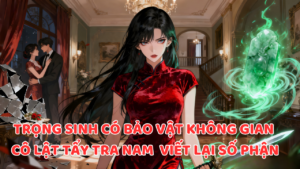 TRỌNG SINH CÓ BẢO VẬT KHÔNG GIAN, CÔ LẬT TẨY TRA NAM  VIẾT LẠI SỐ PHẬN cover