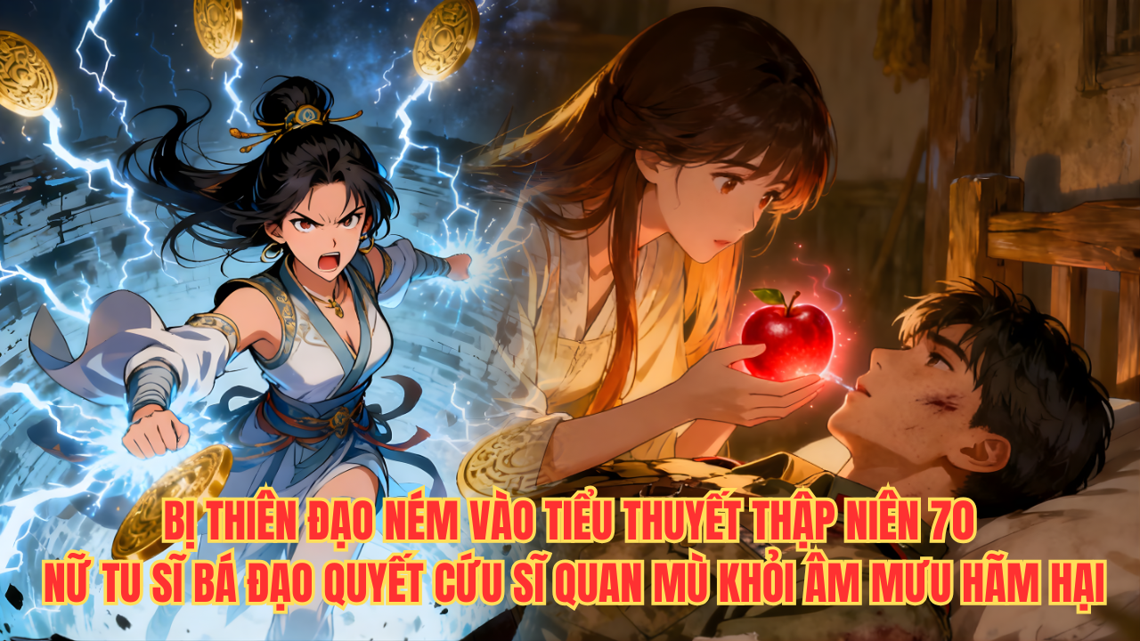 NỮ TU SĨ XUYÊN VÀO TIỂU THUYẾT LÀM PHÁO HÔI, TIỆN TAY CỨU LUÔN SĨ QUAN MÙ BỊ CẢ LÀNG HÃM HẠI thumbnail
