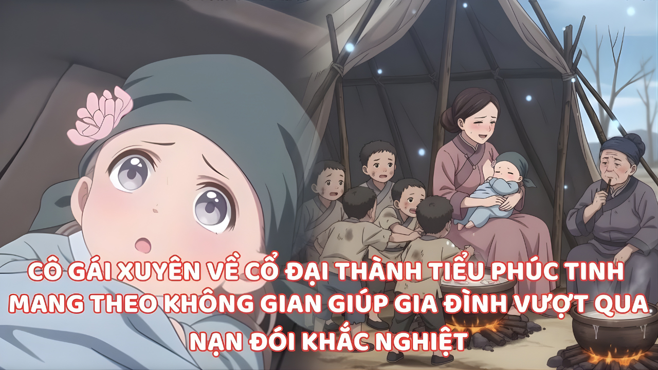 CÔ GÁI XUYÊN VỀ CỔ ĐẠI THÀNH TRẺ SƠ SINH MANG THEO KHÔNG GIAN GIÚP GIA ĐÌNH VƯỢT QUA NẠN ĐÓI thumbnail