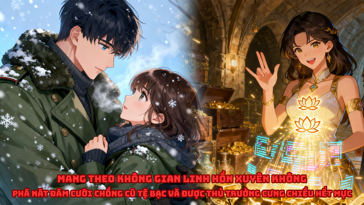 Mang Theo Không Gian Xuyên Không: Phá Nát Đám Cưới Chồng Cũ Được Thủ Trưởng Cưng Chiều Hết Mực thumbnail