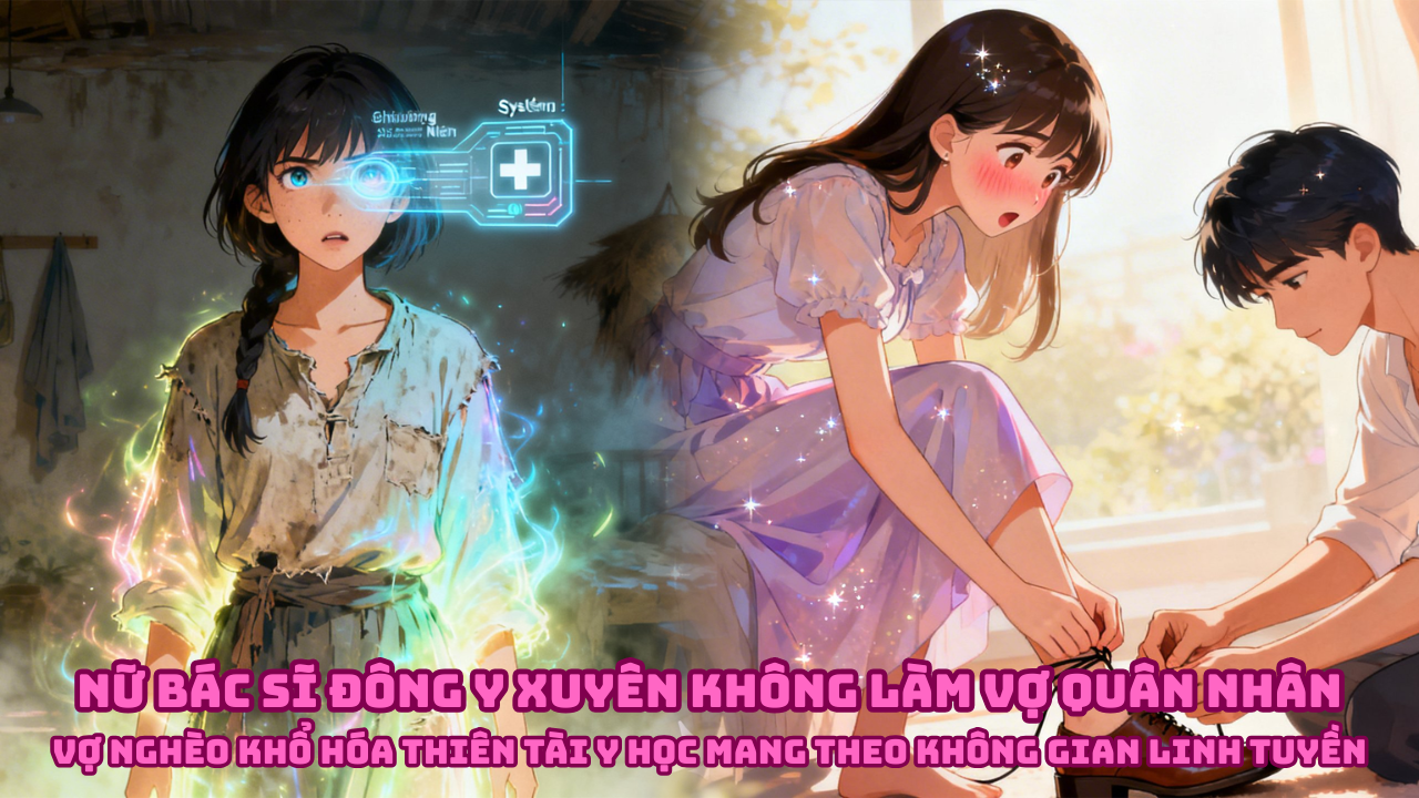 Nữ Bác Sĩ Xuyên Không Làm Vợ Quân Nhân:  Vợ Nghèo Hóa Thiên Tài Sở Hữu Không Gian Linh Tuyền thumbnail