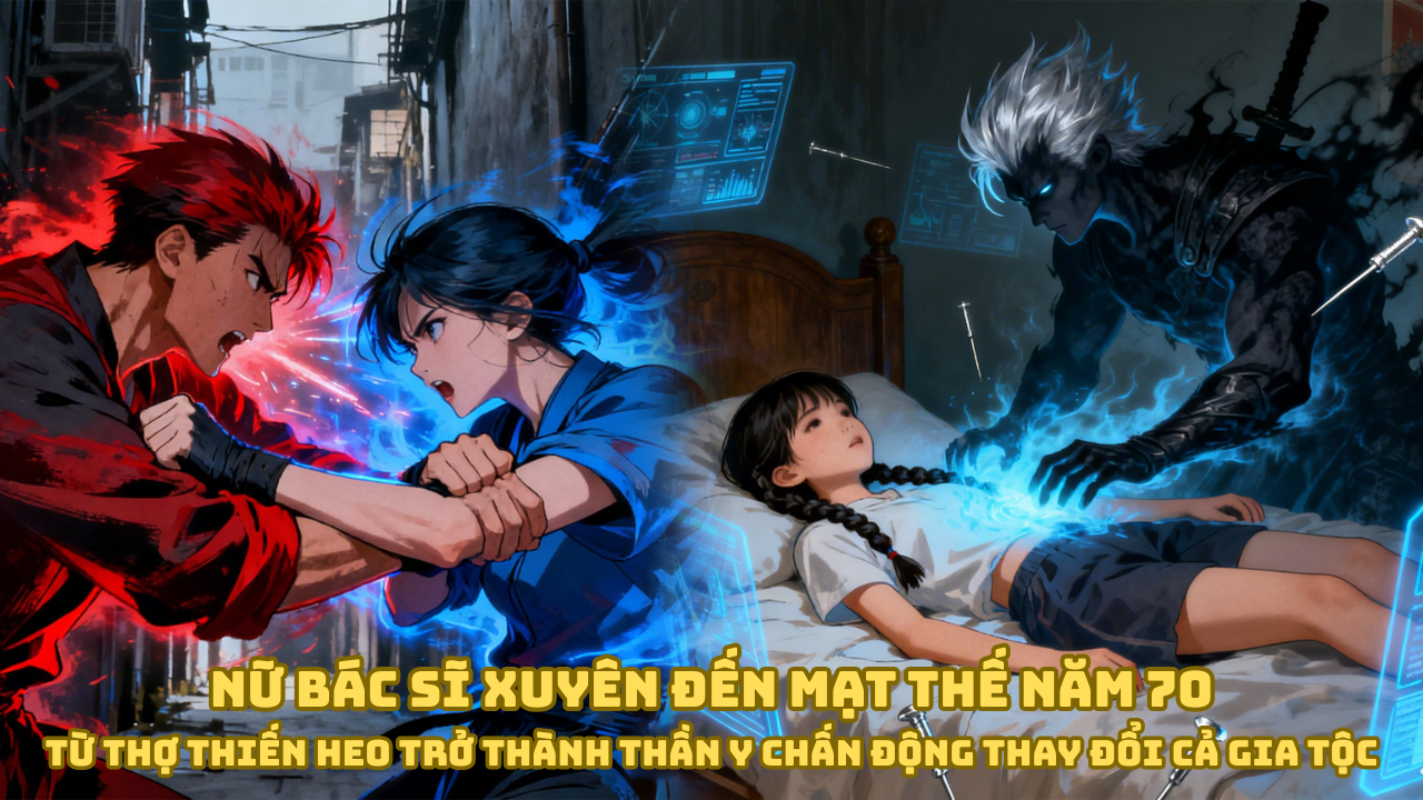 Nữ Bác Sĩ Xuyên Đến Mạt Thế Năm 70: Từ Thợ Thiến Heo Thành Thần Y Chấn Động Thay Đổi Cả Gia Tộc thumbnail