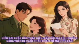 NIÊN ĐẠI QUÂN HÔN THẬP NIÊN: CÔ TRỐN GIA ĐÌNH XUỐNG NÔNG THÔN BỊ QUÂN NHÂN NHẮM TỪ CÁI NHÌN ĐẦU cover