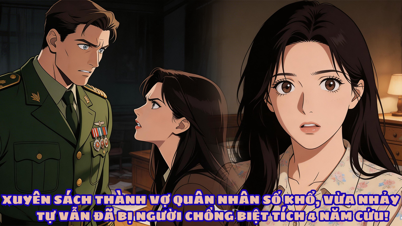 XUYÊN SÁCH THÀNH VỢ QUÂN NHÂN SỐ KHỔ, VỪA MỞ MẮT ĐÃ Ở HIỆN TRƯỜNG CHỒNG NGOẠI TÌNH thumbnail