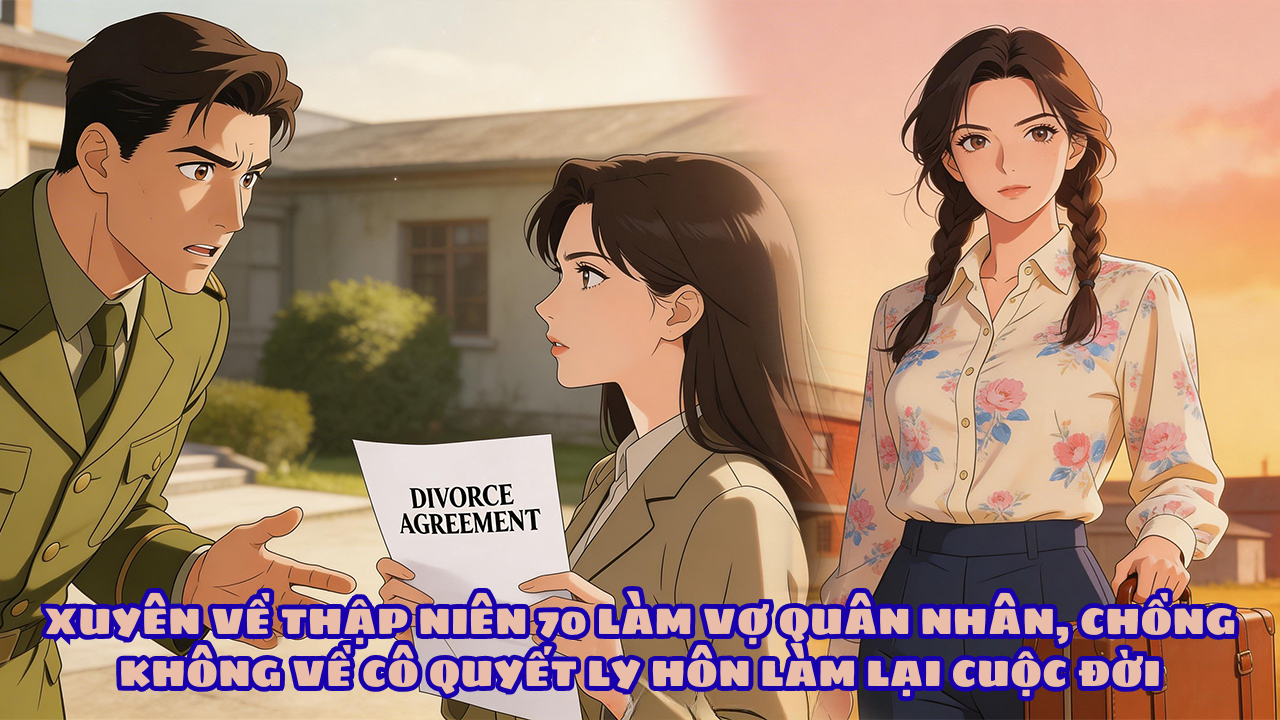 XUYÊN VỀ THẬP NIÊN 70 LÀM VỢ QUÂN NHÂN, CHỒNG KHÔNG VỀ CÔ QUYẾT LY HÔN LÀM LẠI CUỘC ĐỜI thumbnail