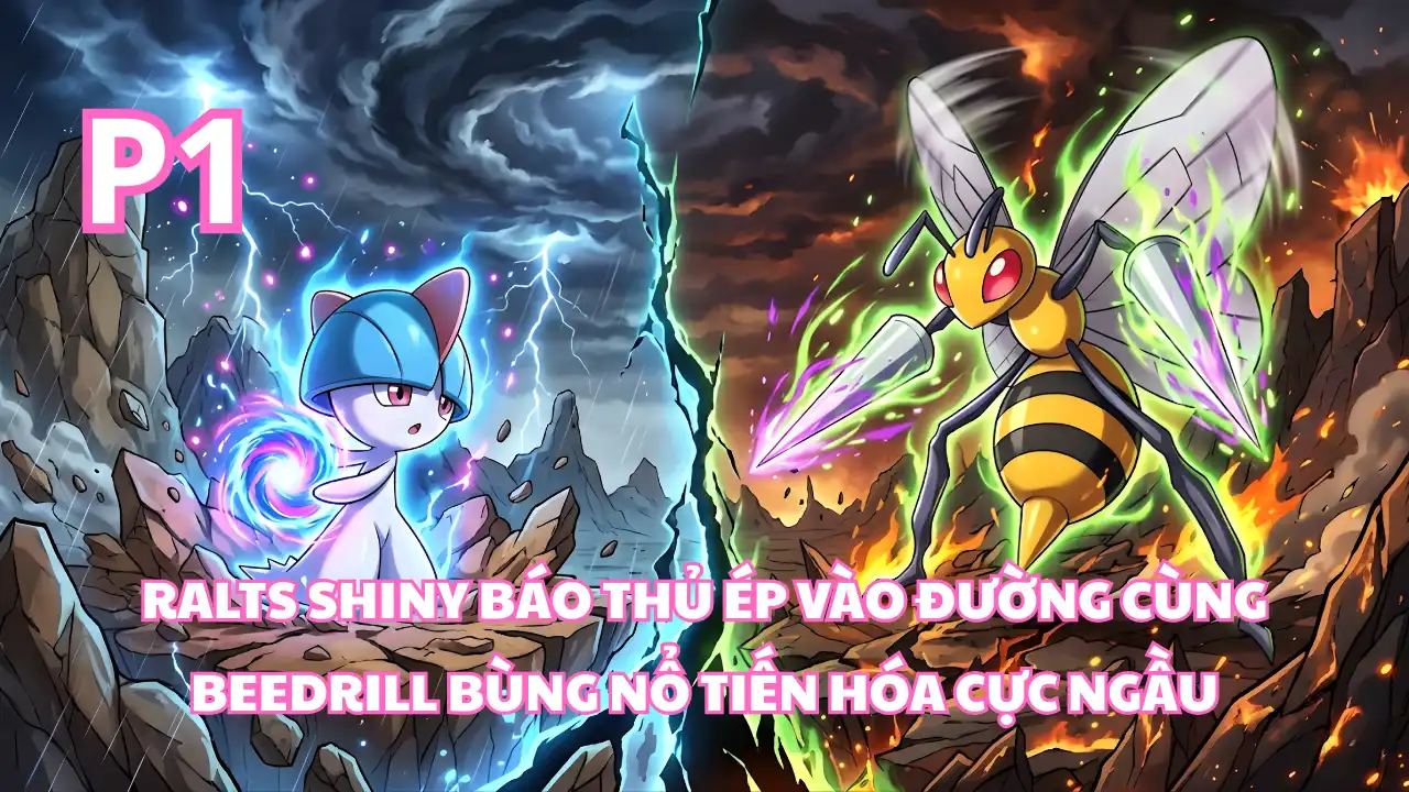 Pokemon Fanfic: Ralts Shiny Trên Đường Báo Thù Và Màn Tiến Hóa Cực Ngầu Của Beedrill thumbnail