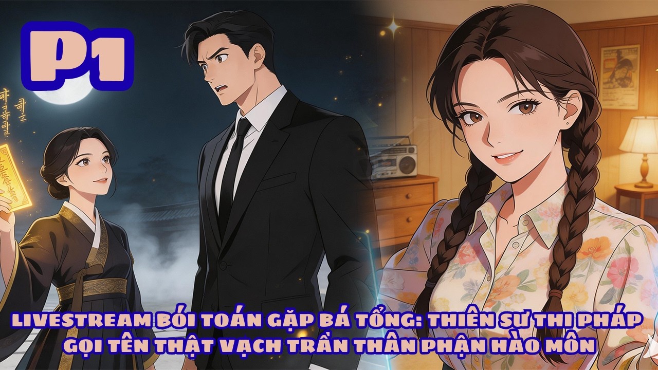 LIVESTREAM BÓI TOÁN GẶP BÁ TỔNG: THIÊN SƯ THI PHÁP GỌI TÊN THẬT VẠCH TRẦN THÂN PHẬN HÀO MÔN thumbnail