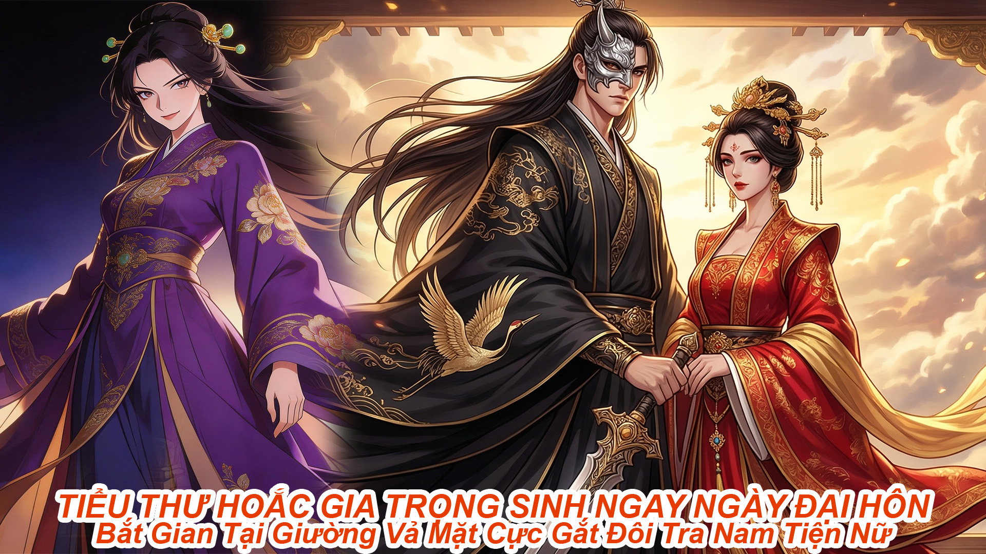 Tiểu Thư Hoắc Gia Trọng Sinh Ngay Ngày Đại Hôn|Bắt Gian Tại Giường Vả Mặt Cực Gắt Đôi Tra Nam Tiện Nữ thumbnail