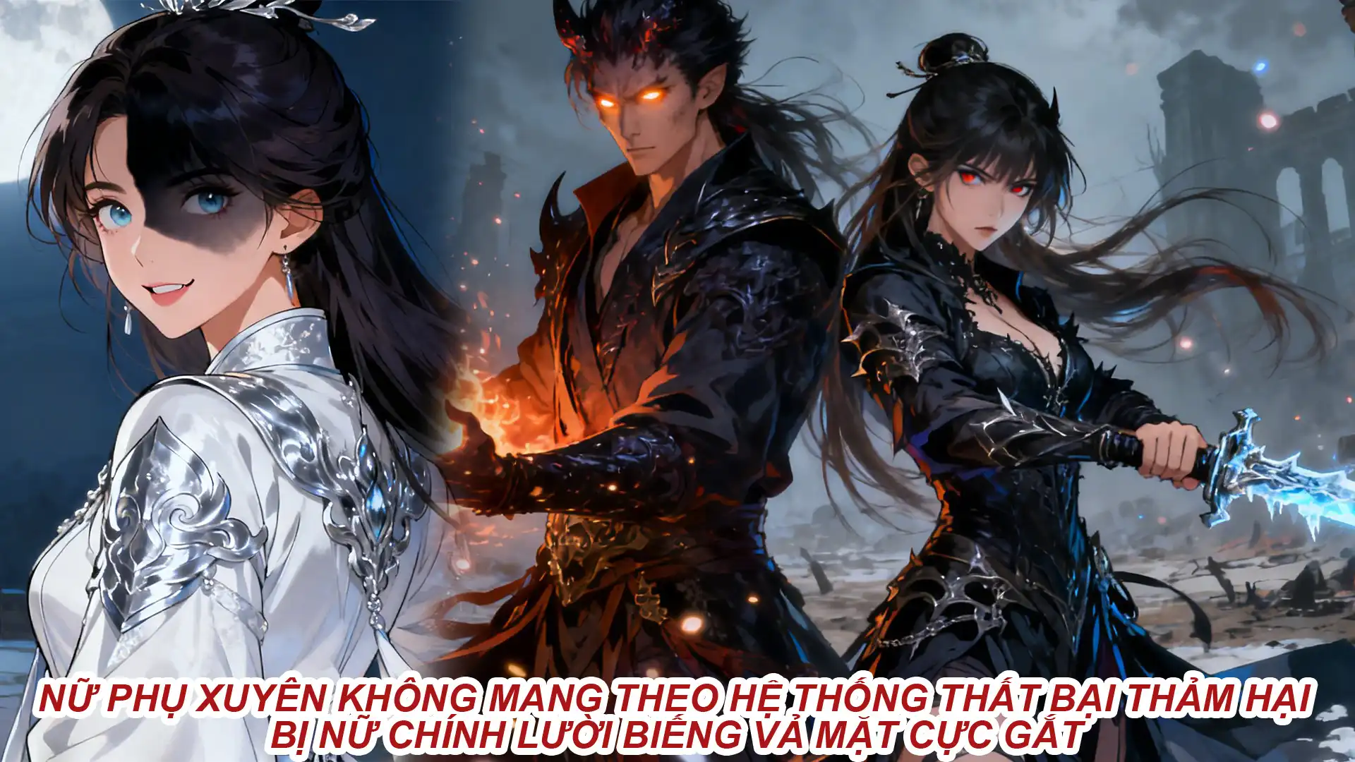 NỮ PHỤ XUYÊN KHÔNG MANG THEO HỆ THỐNG THẤT BẠI THẢM HẠI BỊ NỮ CHÍNH LƯỜI BIẾNG VẢ MẶT CỰC GẮT thumbnail