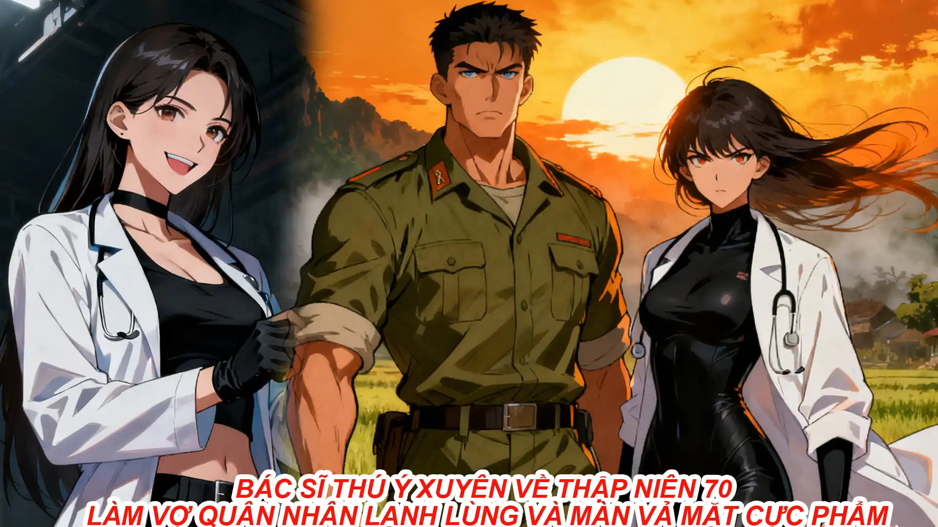 BÁC SĨ THÚ Ý XUYÊN VÈ THẬP NIÊN 70 LÀM VỢ QUÂN NHÂN LẠNH LÙNG VÀ MÀN VẢ MẶT CỨC PHẨM thumbnail