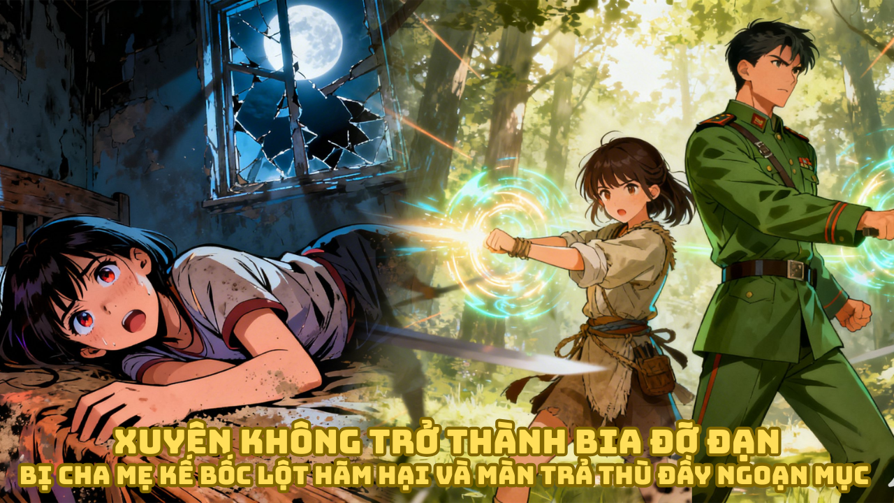 Xuyên Không Trở Thành Bia Đỡ Đạn: Bị Cha Mẹ Kế Bốc Lột Hãm Hại và Màn Trả Thù Đầy Ngoạn Mục thumbnail