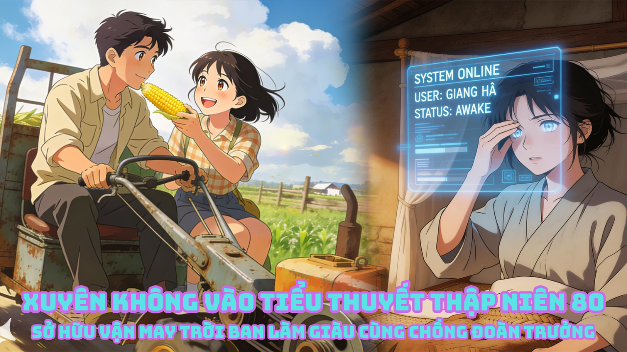 Xuyên Vào Tiểu Thuyết Thập Niên 80: Sở Hữu Vận May Trời Ban Làm Giàu Với Chồng Là Đoàn Trưởng thumbnail