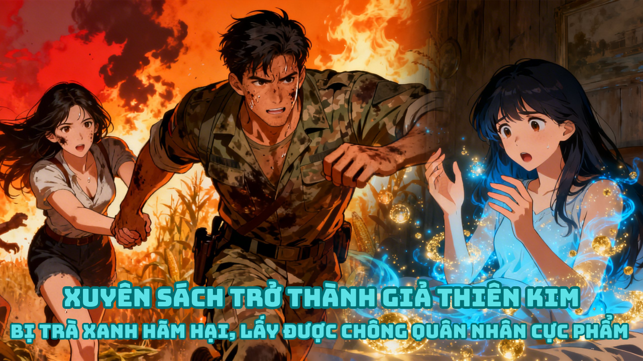 Xuyên Sách Trở Thành Giả Thiên Kim: Bị Trà Xanh hãm Hại Lấy được Chông Quân Nhân Cực Phẩm thumbnail
