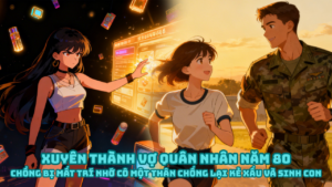 Xuyên Thành Vợ Quân Nhân Năm 80: Chồng Bị Mất Trí Nhớ Cô Một Thân Chống Lại Kẻ Xấu Và Sinh Con cover