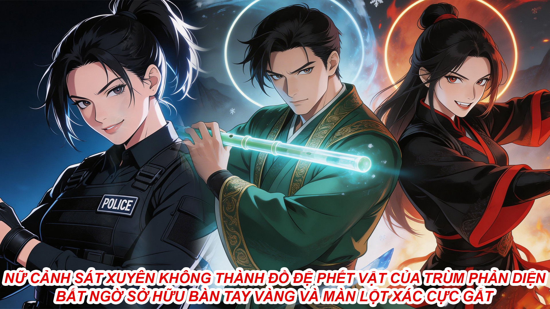 Nữ Cảnh Sát Xuyên Thành Đồ Đệ Phế Vật Của Trùm Phản Diện Bất Ngờ Sở Hữu Bàn Tay Vàng Và Màn Lột Xác Cực Gắt thumbnail