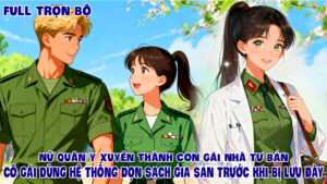 XUYÊN KHÔNG THẬP NIÊN 70 NỮ QUÂN Y MANG KHÔNG GIAN Y TẾ TÁI GIÁ VỚI ĐOÀN TRƯỞNG cover