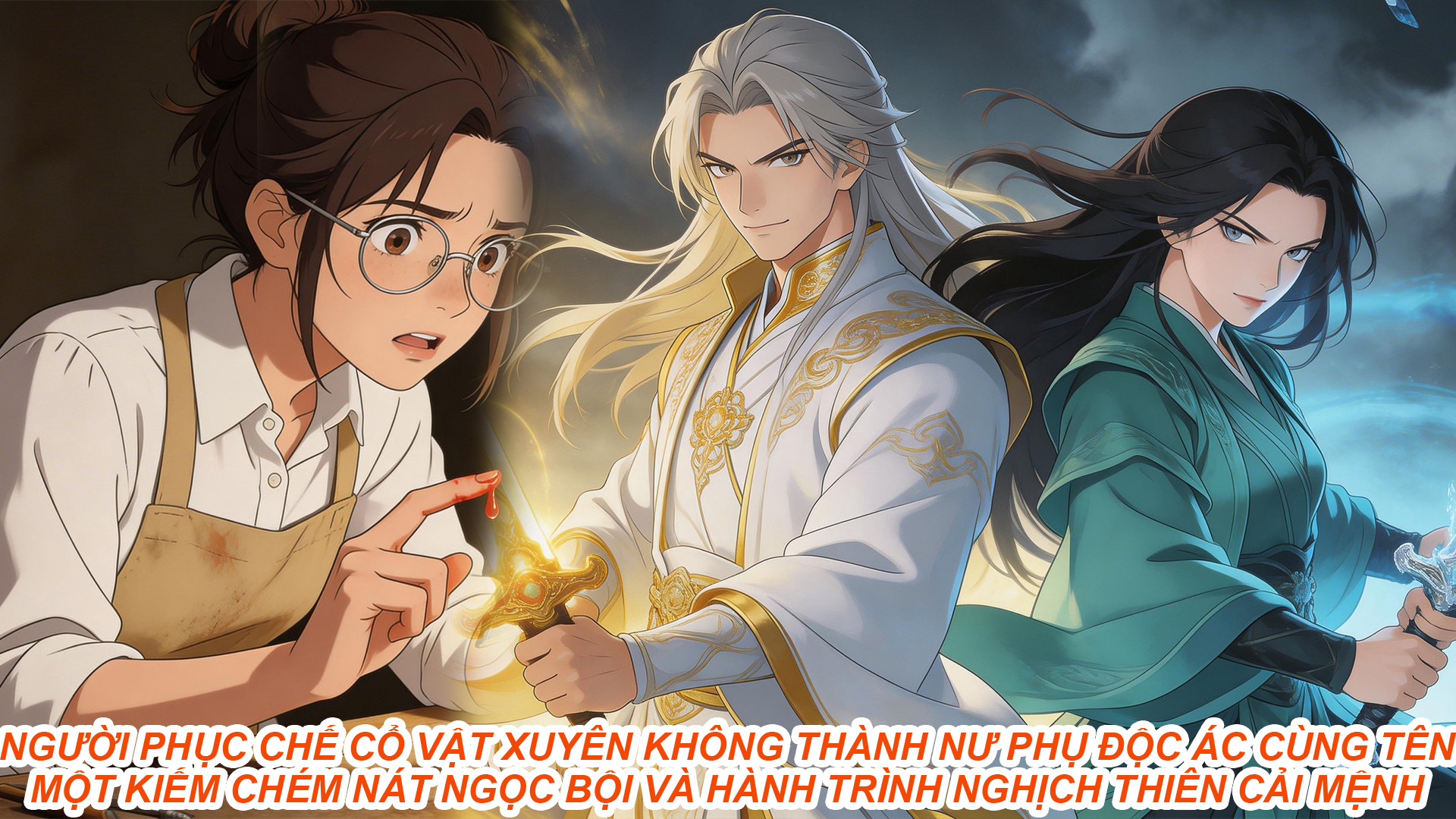 Người Phục Chế Cổ Vật Xuyên Thành Nữ Phụ Độc Ác Một Kiếm Chém Nát Ngọc Bội Và Hành Trình Nghịch Thiên Cải Mệnh thumbnail