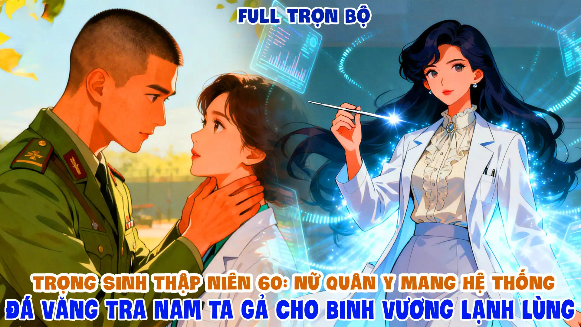 Trọng Sinh Thập Niên 60: Nữ Quân Y Mang Hệ Thống Đá Văng Tra Nam Ta Gả Cho Binh Vương Lạnh Lùng thumbnail