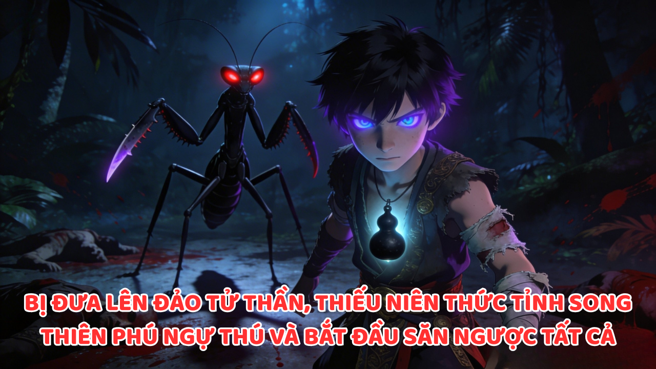 BỊ ĐƯA LÊN ĐẢO TỬ THẦN, THIẾU NIÊN THỨC TỈNH SONG THIÊN PHÚ NGỰ THÚ VÀ BẮT ĐẦU SĂN NGƯỢC TẤT CẢ thumbnail