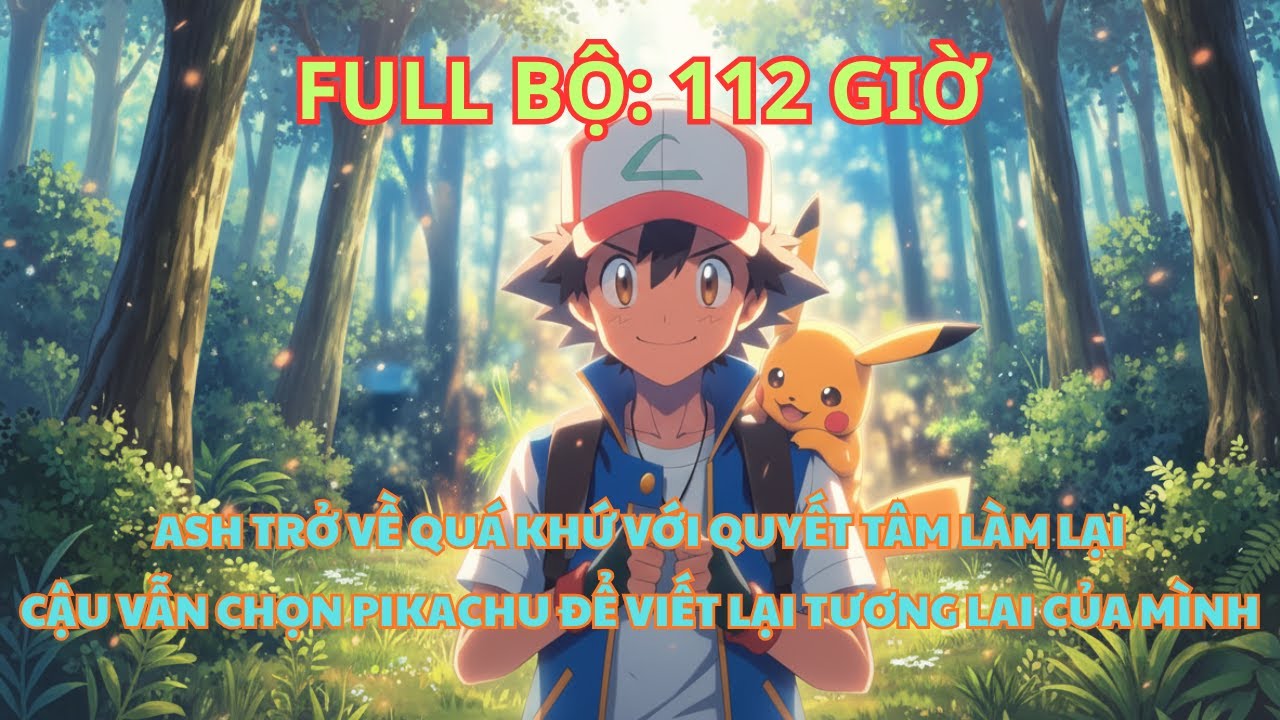 POKEMON FANFIC: ASH XUYÊN VỀ QUÁ KHỨ VÀ MUỐN LÀM LẠI, VẪN CHỌN PIKACHU ĐỂ VIẾT LẠI TƯƠNG LAI thumbnail