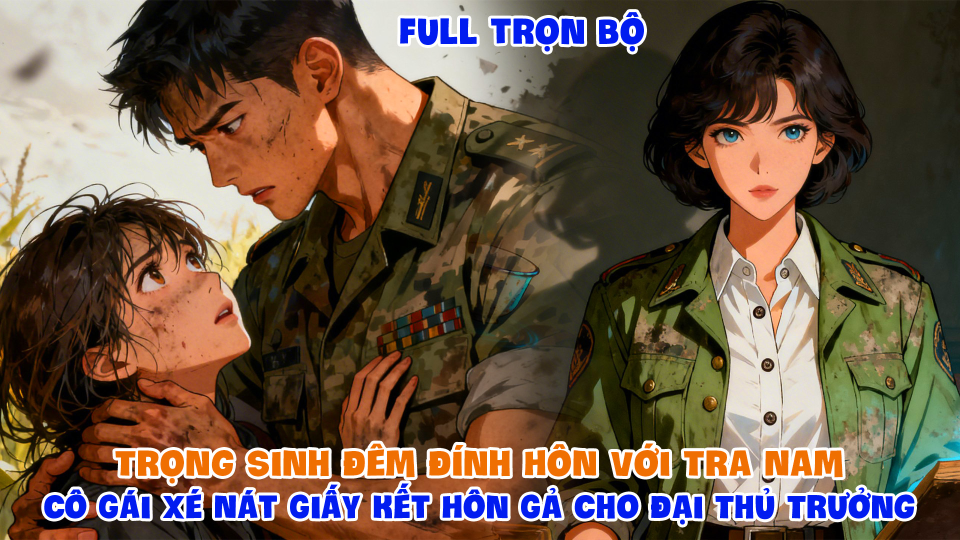 Trọng Sinh Đêm Đính Hôn Với Tra Nam Cô Gái Xé Nát Giấy Kết Hôn Gả Cho Đại Thủ Trưởng thumbnail