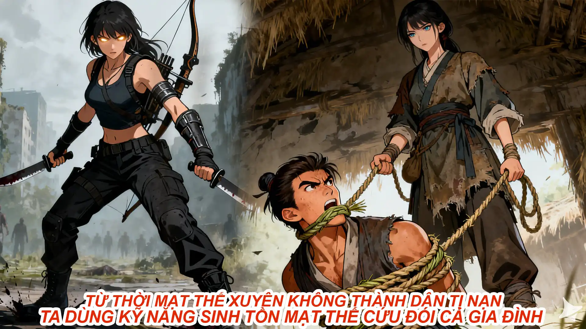 TỪ MẠT THẾ XUYÊN KHÔNG THÀNH DÂN TỊ NẠN TA DÙNG KỸ NĂNG SINH TỒN MẠT THẾ CỨU ĐÓI CẢ GIA ĐÌNH thumbnail